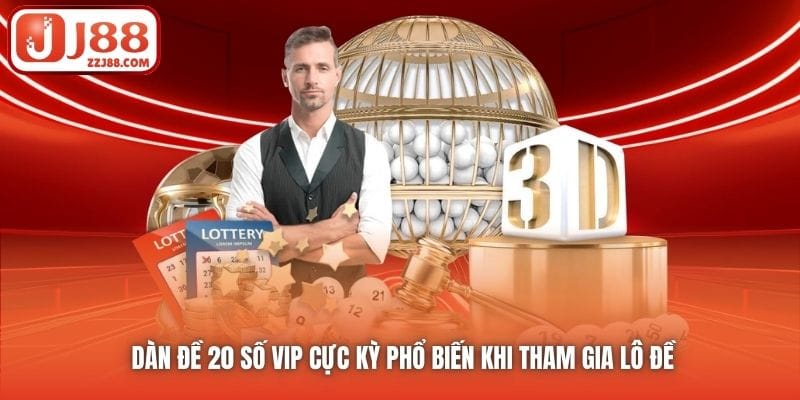 Dàn đề 20 số VIP cực kỳ phổ biến khi tham gia lô đề