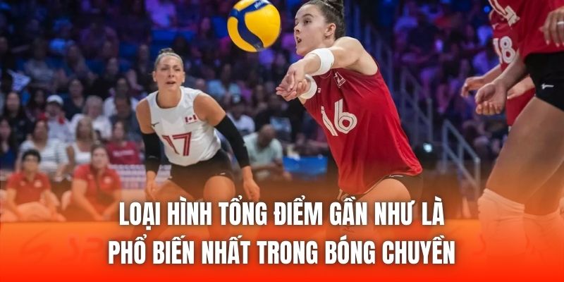Loại hình tổng điểm gần như là phổ biến nhất trong bóng chuyền